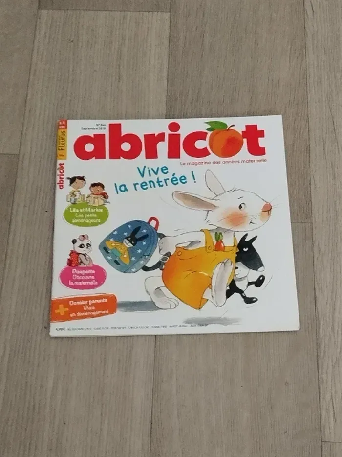 Lot de 8 livres enfants abricot année 2017-18 L035 - photo numéro 9