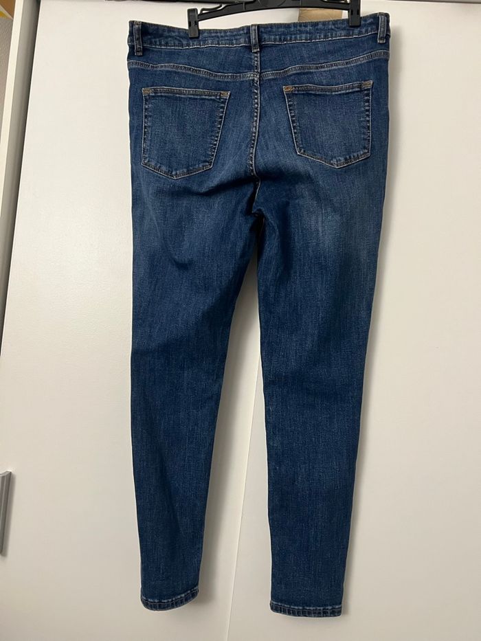 Jean skinny destroy bleu Kiabi - photo numéro 8