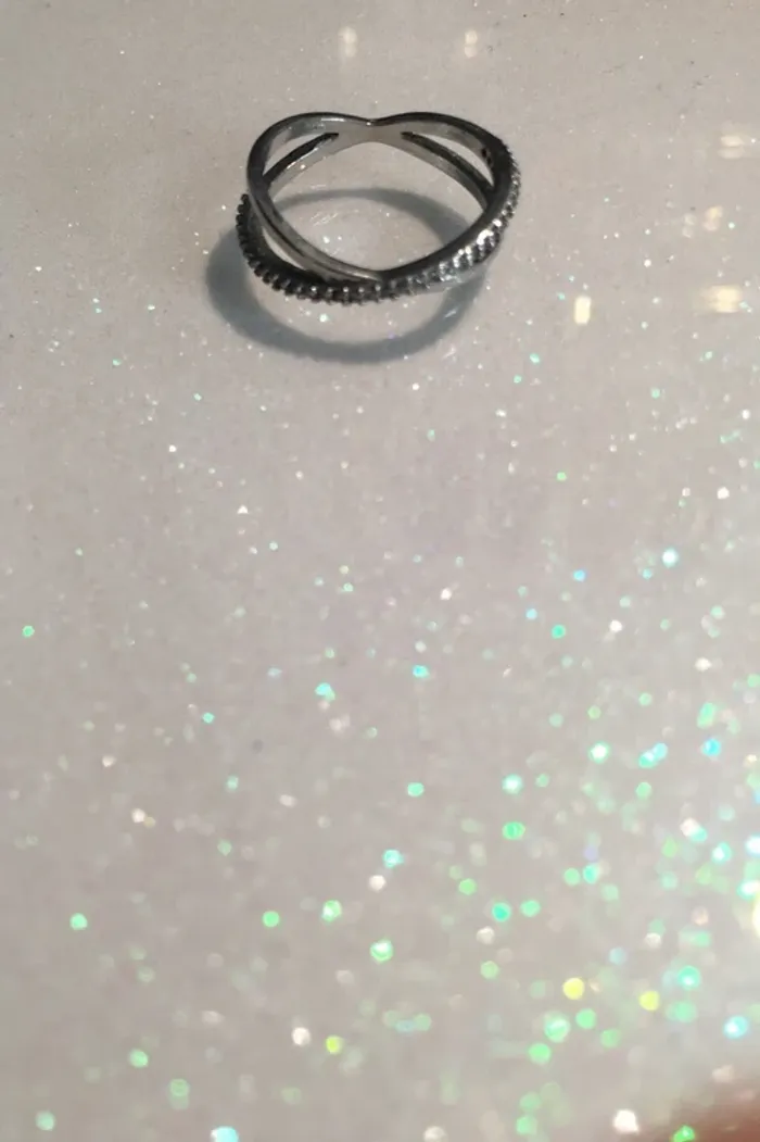 Bague croisé (taille S) - photo numéro 2