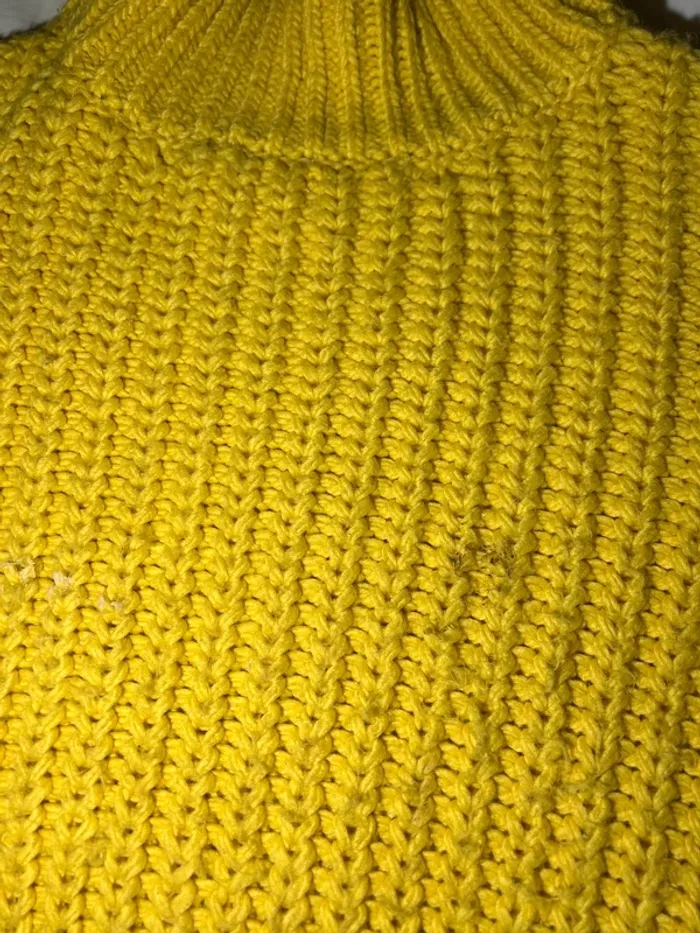Pull jaune vintage - photo numéro 6