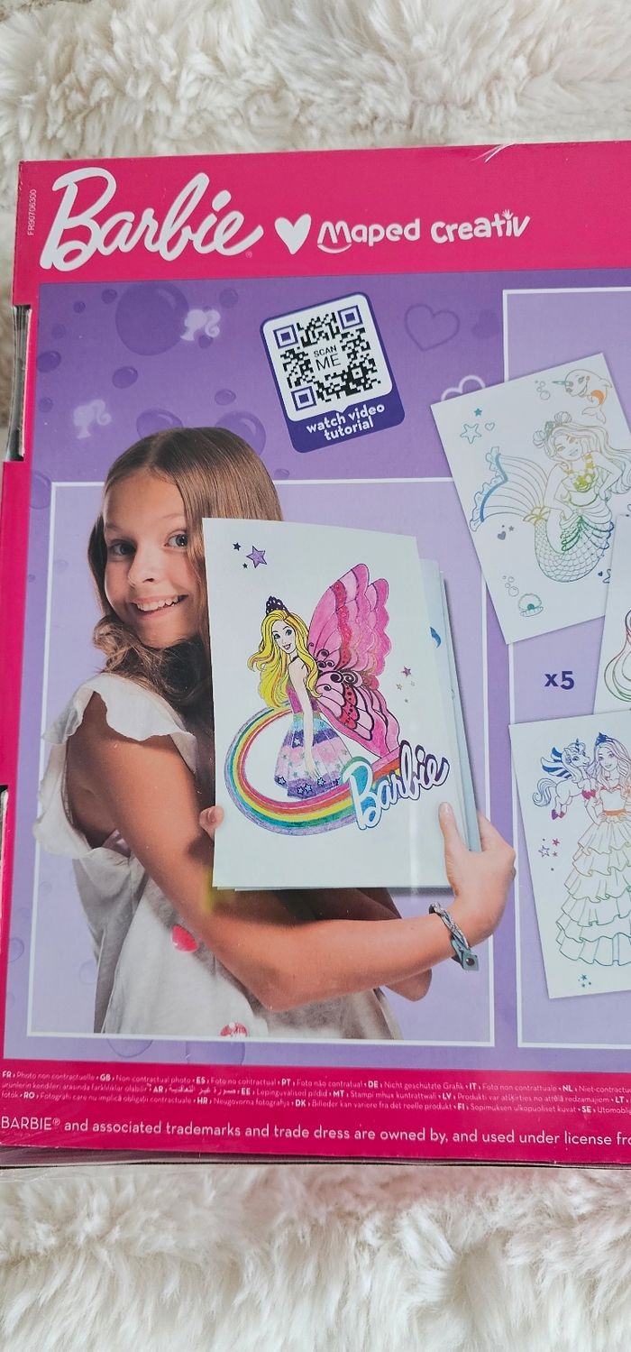 Aqua'Art Barbie Maped créative 6 ans Neuf - photo numéro 7