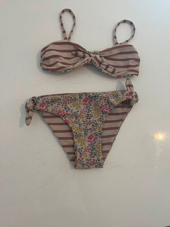 Maillot de bain fille réversible