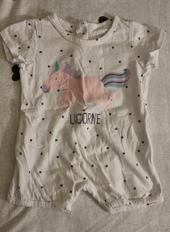 Lot de 2 grenouillères