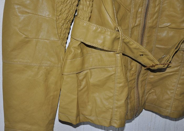 BLOUSON SIMILICUIR JAUNE - XLMODE - T.XL - NEUF - photo numéro 7