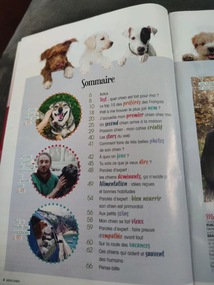 Hors série natur'elle Mon chien numéro 5 février mars 2019 - photo numéro 3