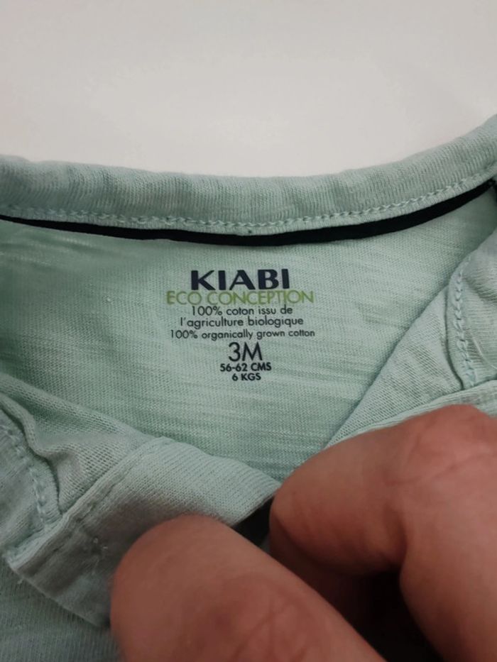 Tee shirt Kiabi 3 mois - photo numéro 2