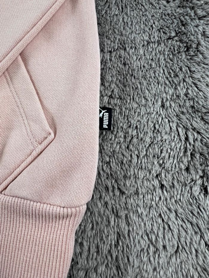 Sweat à Capuche Puma Beige Taille S - photo numéro 13