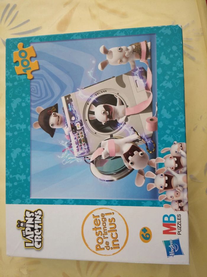 Puzzle lapins crétins