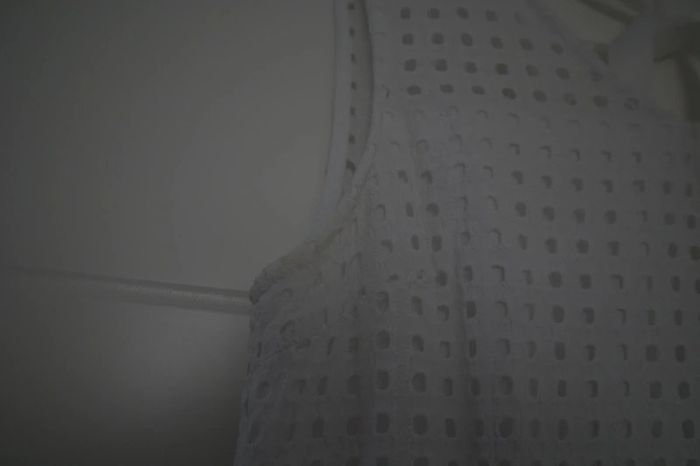 Robe bleue et blanche, taille L - photo numéro 6