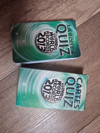 Jeu de carte quiz guinness records 2013