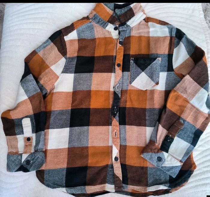 Chemise à carreaux Orchestra 8 ans - Style Bûcheron