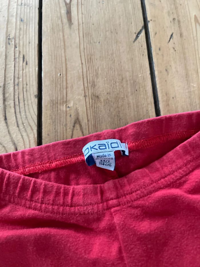 Lot de deux leggings, six ans - photo numéro 4