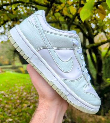 Baskets Nike dunk low next nature vert pastel pointure 37.5 bon état