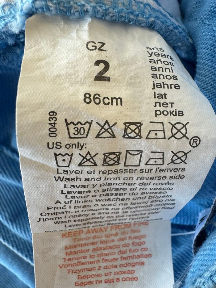 Pantalon garcon bleu taille reglable neuf 3 Pommes - photo numéro 4