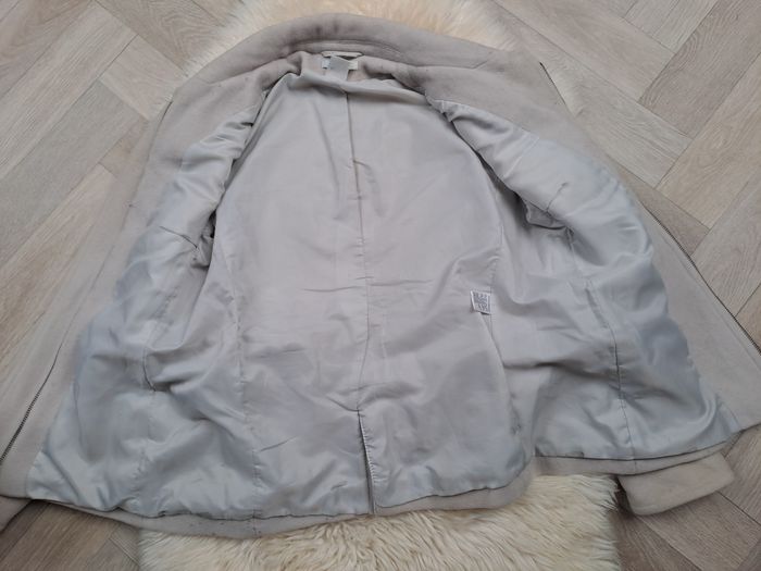Veste en laine beige taille 38 - photo numéro 7