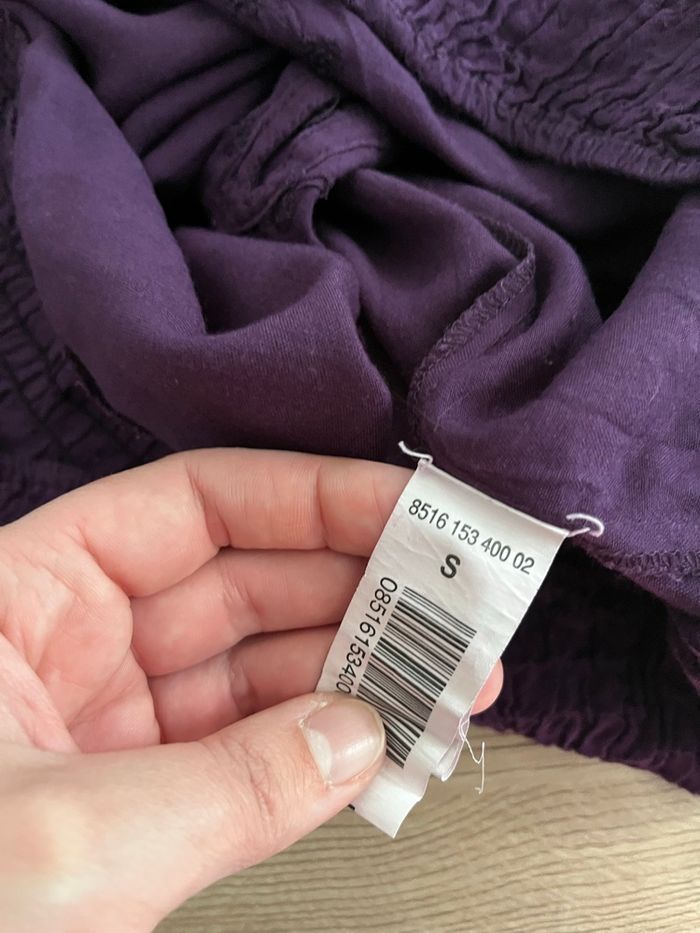 Haut violet femme - photo numéro 4