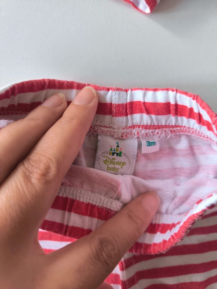 Lot de 4 shorts garçon 3 mois - photo numéro 5