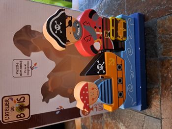 Puzzle magnétique Pirates 3D