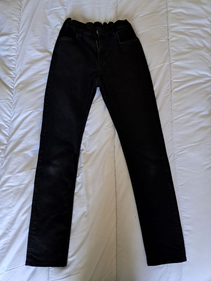 Jean noir SKINNY XS 14 ans