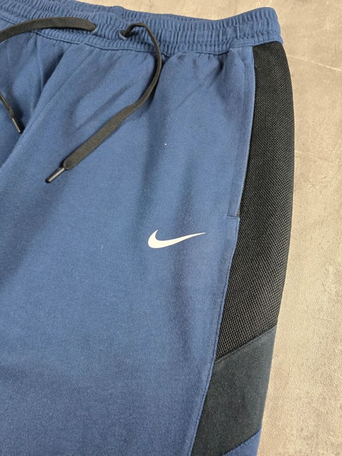 Pantalon jogging Nike corban university logo brodé bleu marine taille XL - photo numéro 5