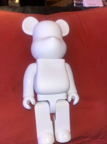 Bearbrick officiel full White édition limitée collector rare