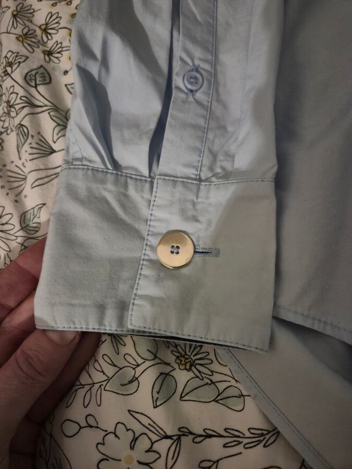 Chemise bleu Claudie Pierlot T 38.40 - photo numéro 4
