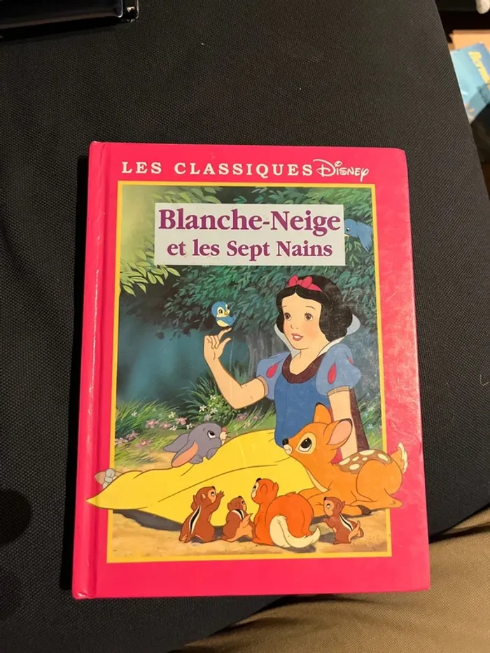 Livre Disney les classiques Disney blanche-neige et les sept nains