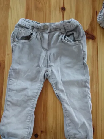 Jeans slim gris