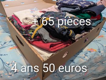 Carton, gros lot 4 ans 