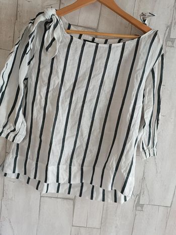 Blouse en lin ample