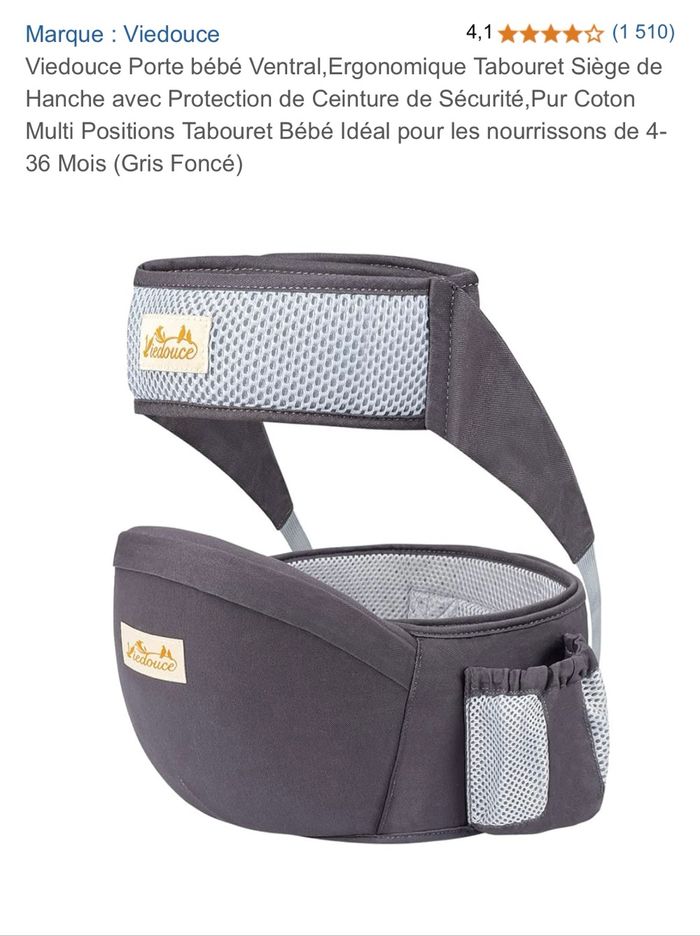 Porte bébé ventral - photo numéro 2