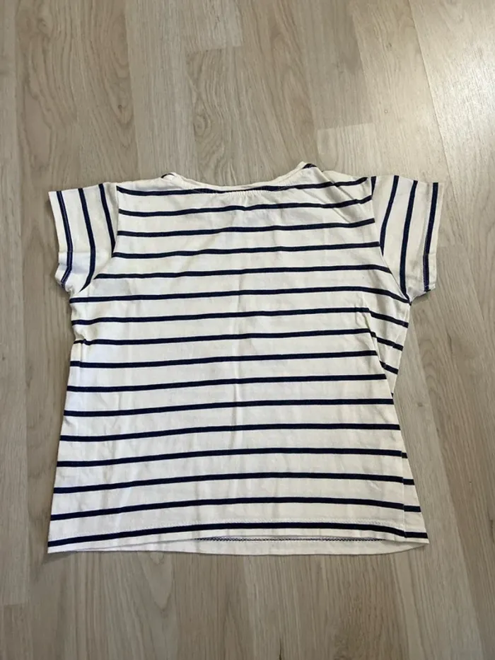 T-Shirt à manches courtes Lulu Castagnette Taille 6 ans - photo numéro 4