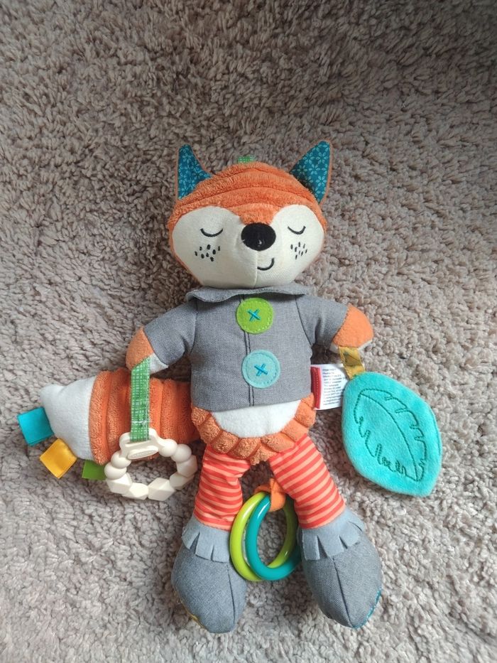 Jouet d'éveil Renard Infantino - photo numéro 2