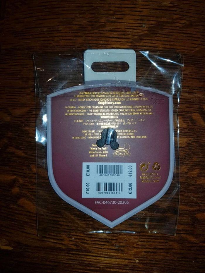 Pin's clé winnie - photo numéro 2