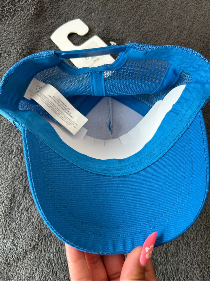 Casquette bleu - photo numéro 2