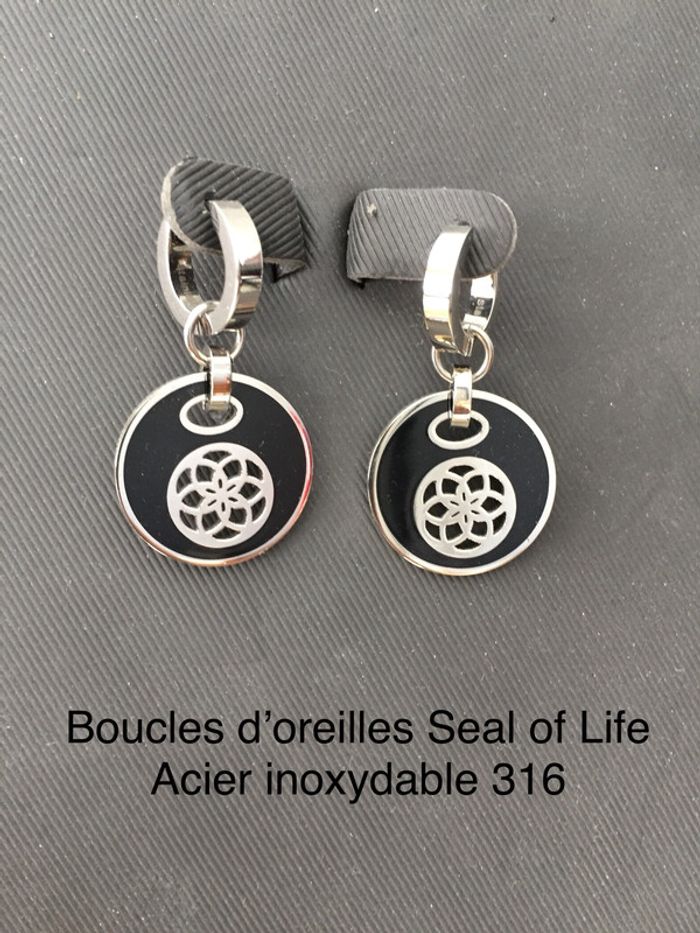 Boucles d’oreilles Seal of Life