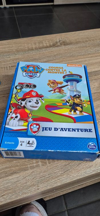 Jeu de société pat patrouille