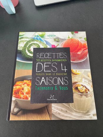 Thermomix cookidoo vorwerk recette livre cuisine 4 saisons
