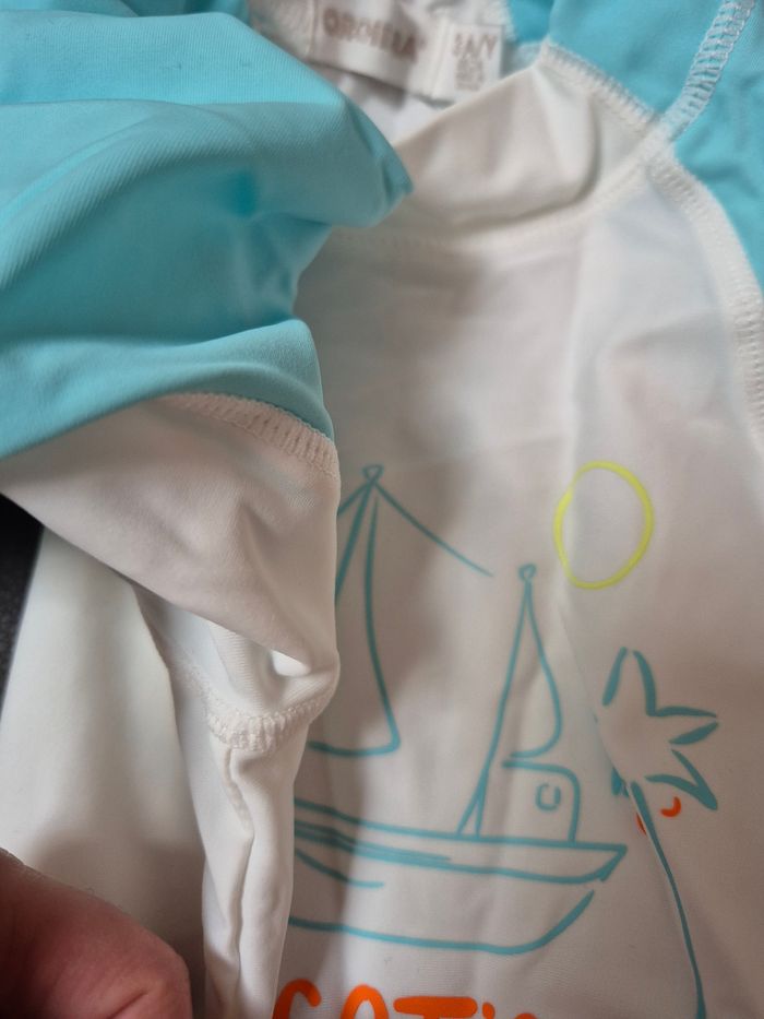 T-shirt UV manches longues 3 ans orchestra - photo numéro 5