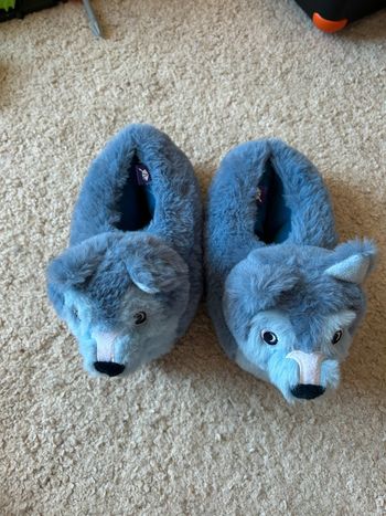 Chaussons peluche