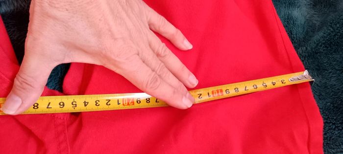 Pantalon toile rouge NEUF - photo numéro 5