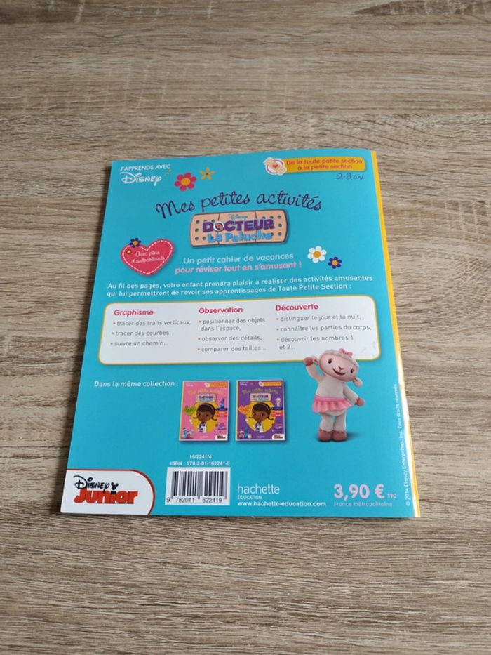 Mes petites activités Docteur La Peluche Disney - photo numéro 6