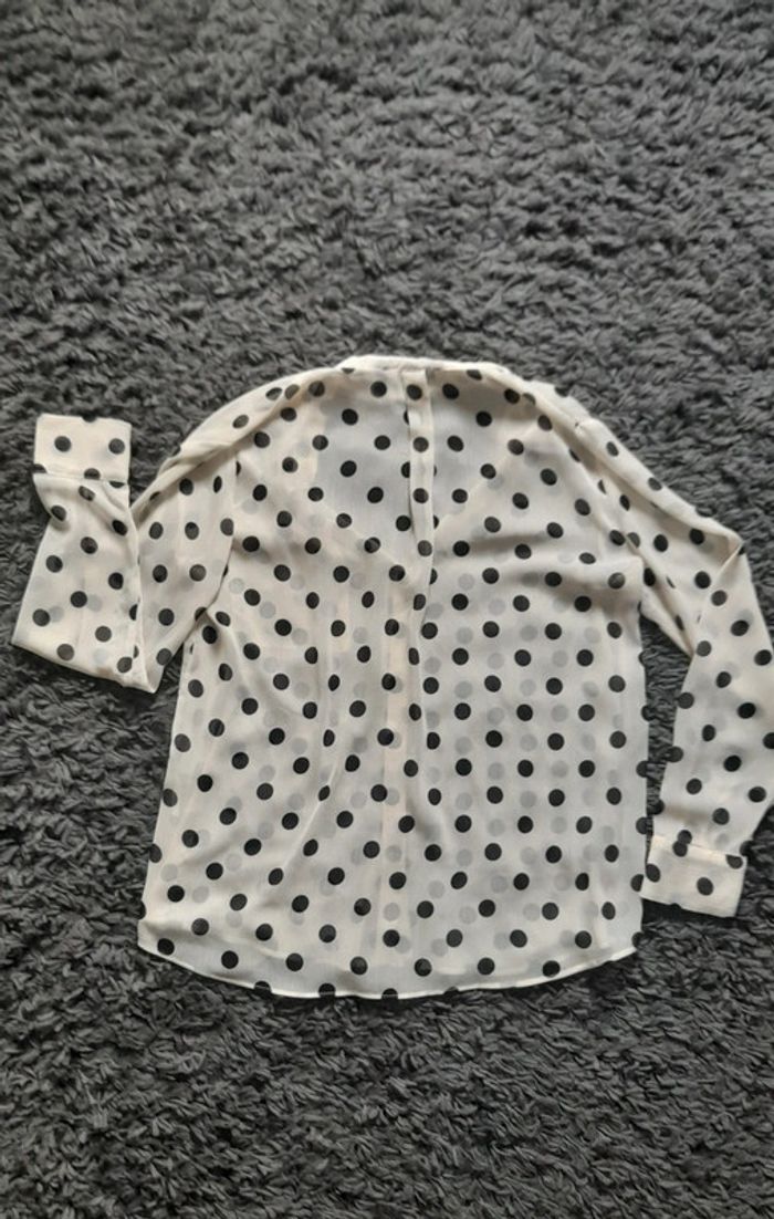 Chemise à pois Stradivarius - photo numéro 6