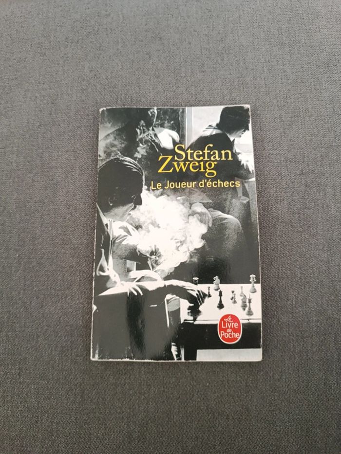 Livre Stefan Zweig " le joueur d'échecs"