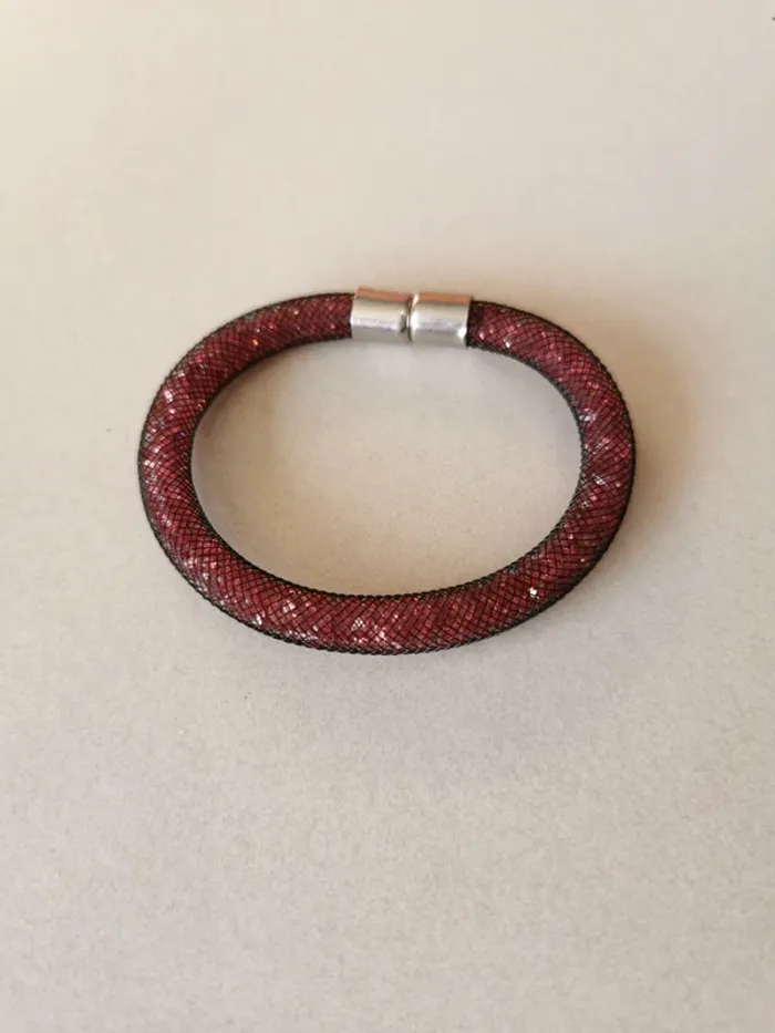 Bracelet cristaux rose