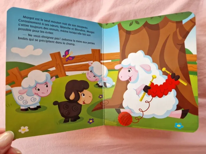 Petit livre bébé Le mouton noir - photo numéro 3