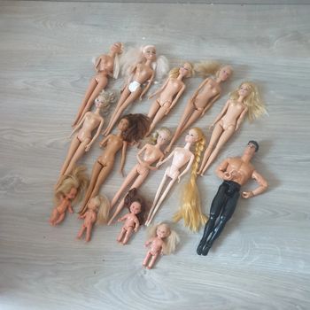 ⭐ Lot poupées Barbie #emyfleury_jouets
