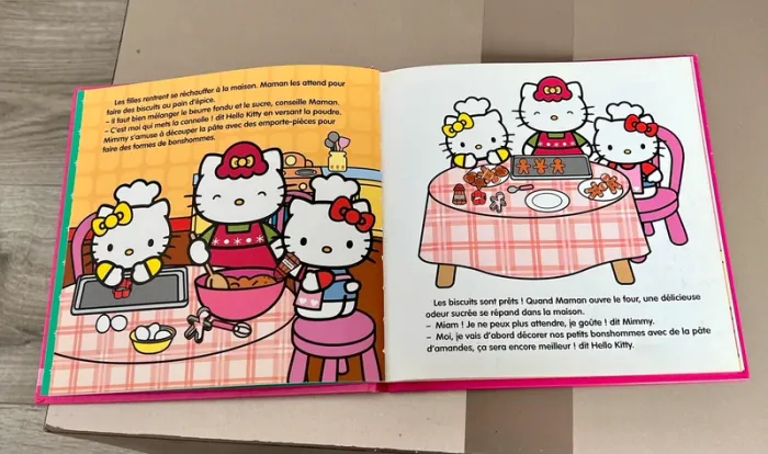 Livre hello Kitty fête noël - photo numéro 5