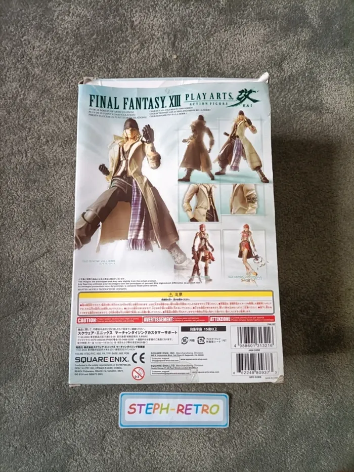Final fantasy play arts snow Villiers - photo numéro 2