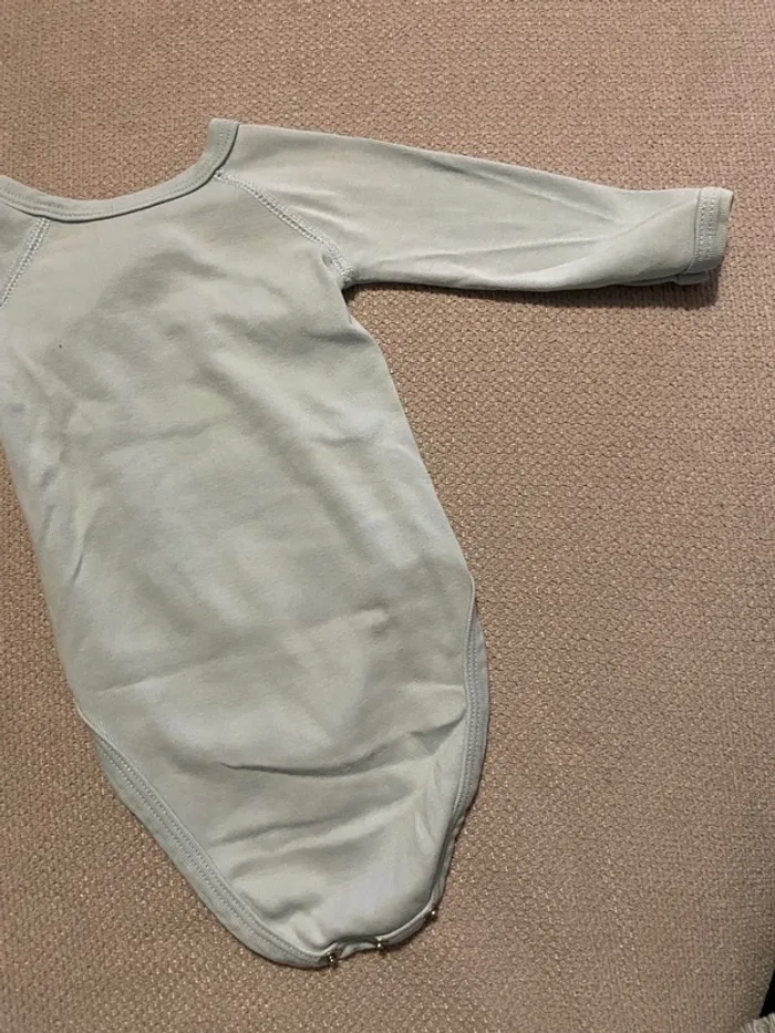 Body cache coeur petit bateau manches longues 3 mois - photo numéro 5